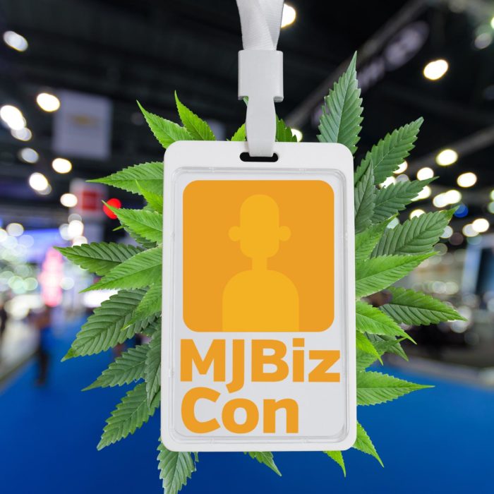 MJBiz Con ID Badge