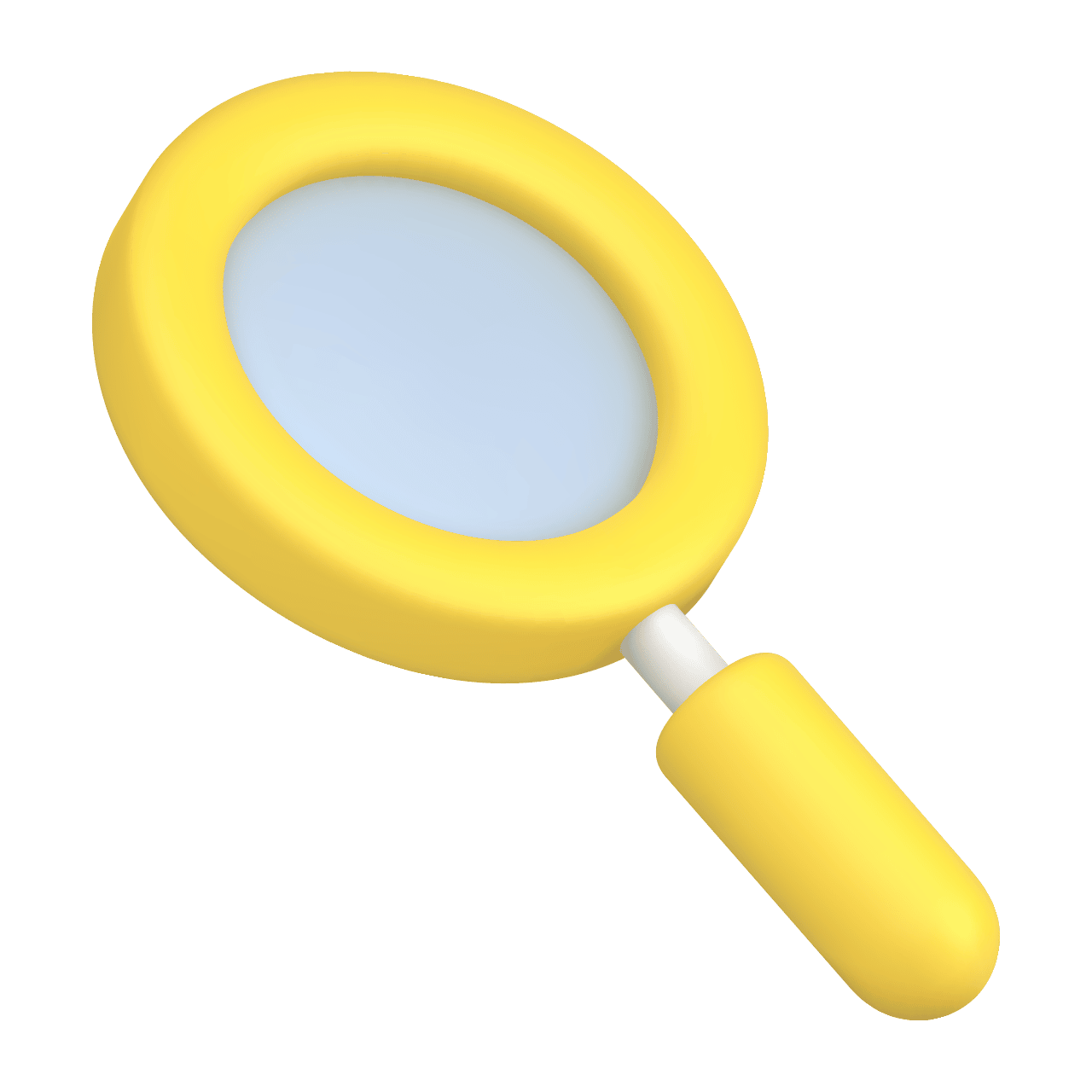 Yellow magnifying glass