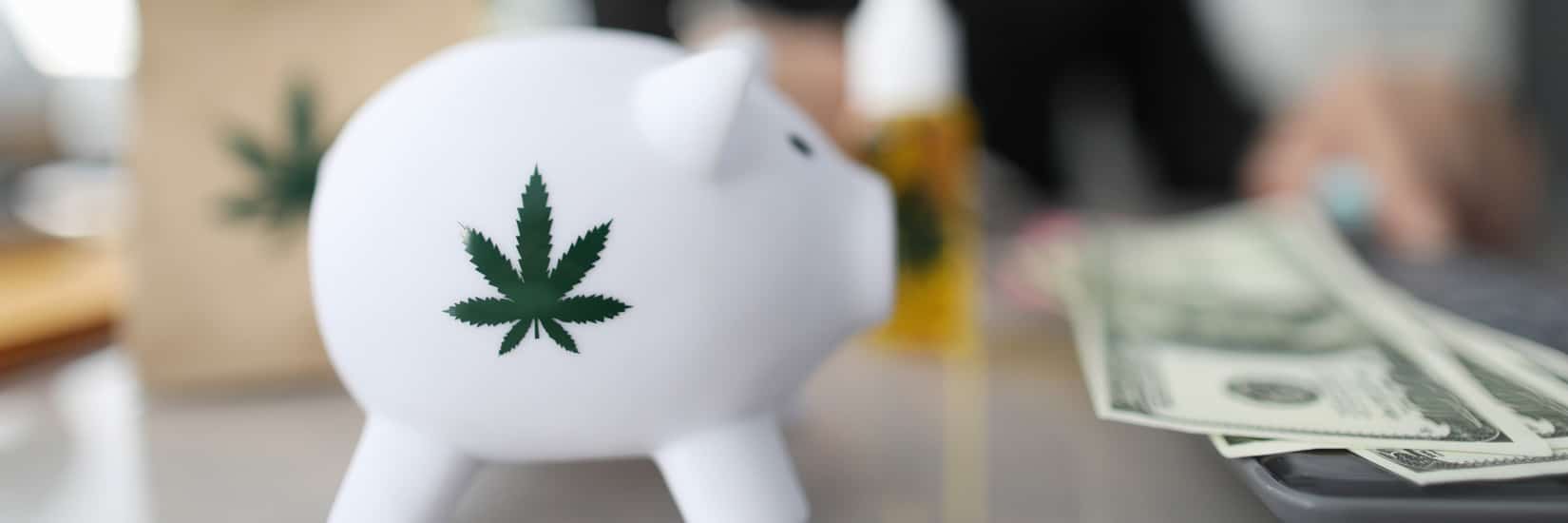 Cannabis Piggy bank