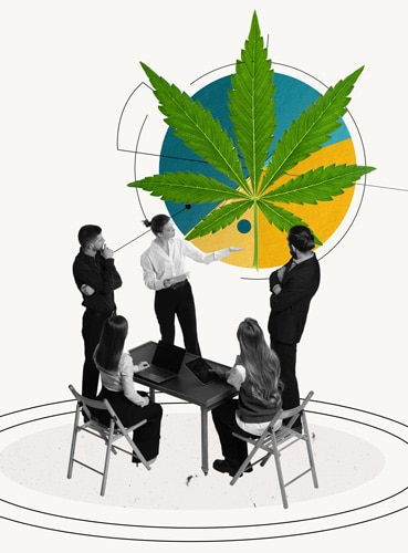 Budtenders being educated about cannabis