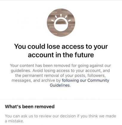 you-could-lose-account-access Lighshade Instagram Account: You could lose access to your account in the future